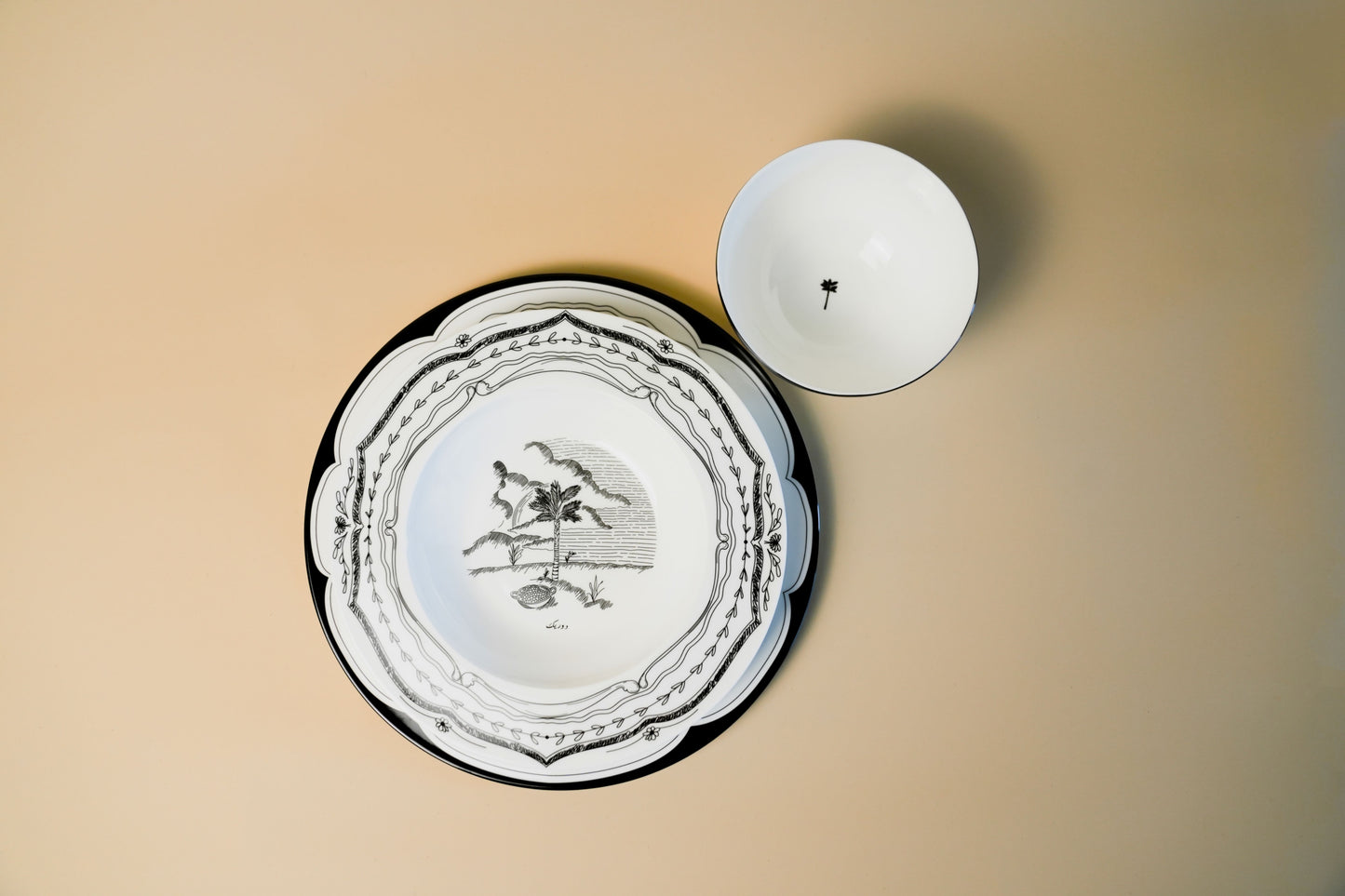 Palm dinner set