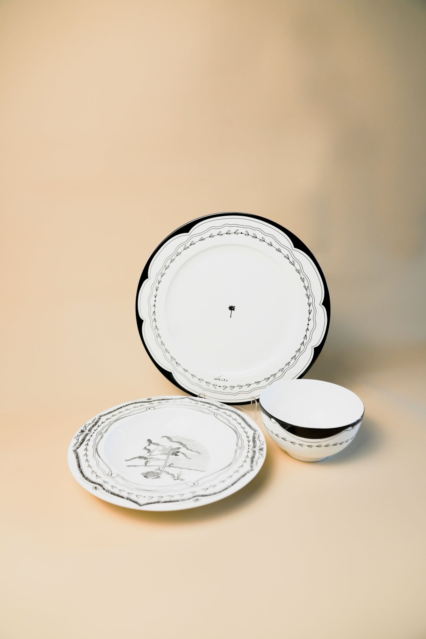 Palm dinner set
