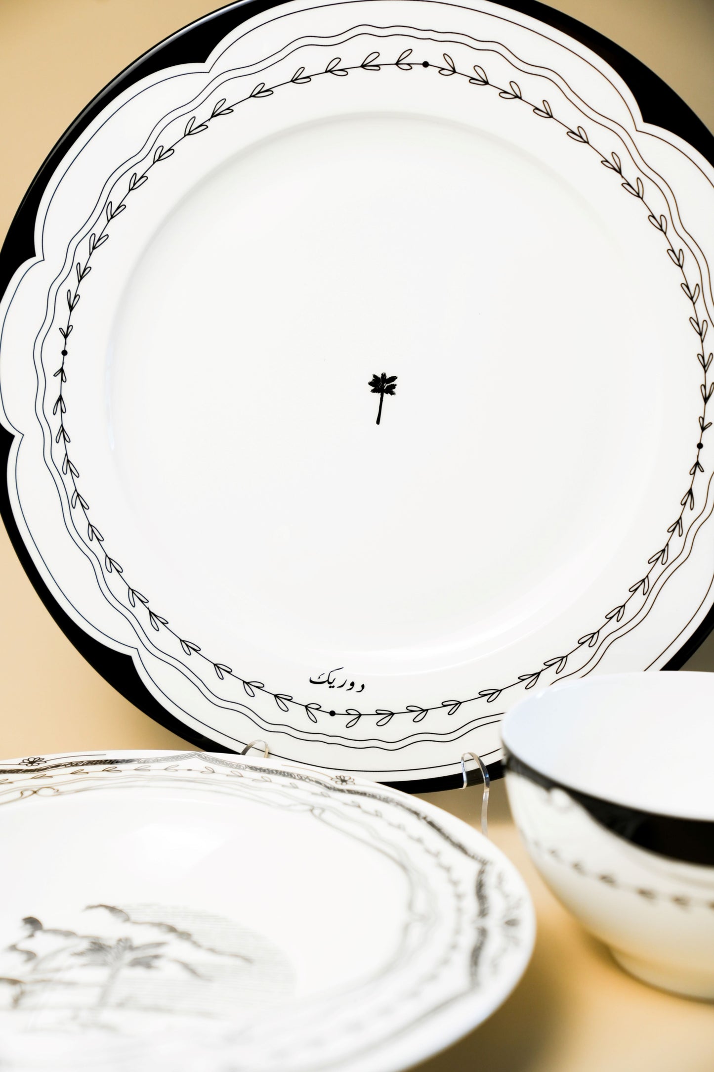 Palm dinner set