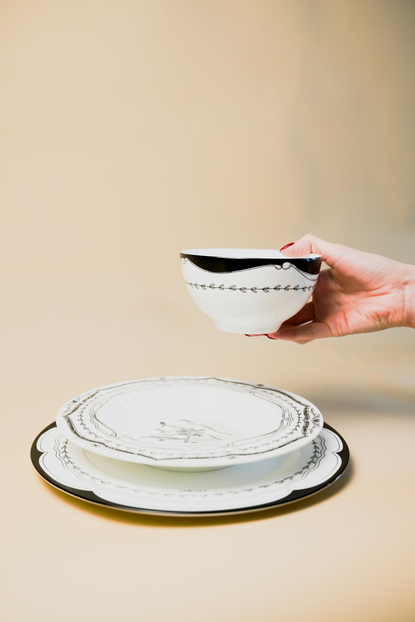 Palm dinner set