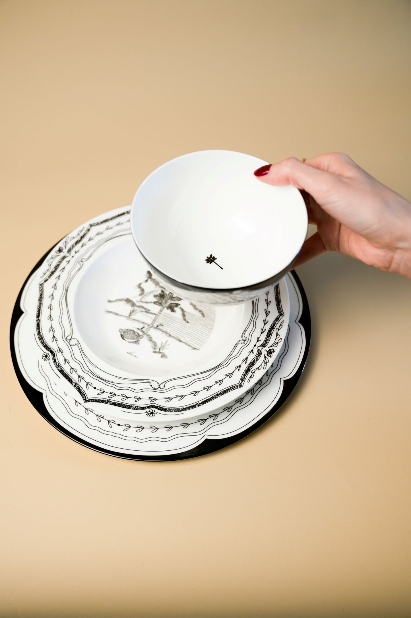 Palm dinner set